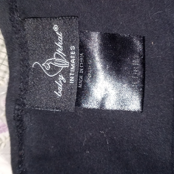 Bnwot!! Baby phat spaghetti strap tank top sz medium in black and pink pink lace - Picture 6 of 12